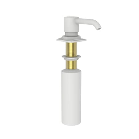 Newport Brass Soap/Lotion Dispenser in Matte White 3170-5721-52